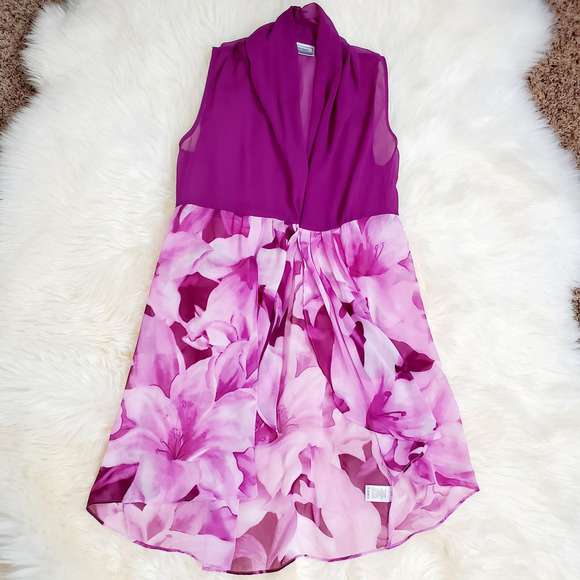 Simonton Says Floral Swim Wear Front Closure Watercolor Cover Up SALE - Picture 10 of 13